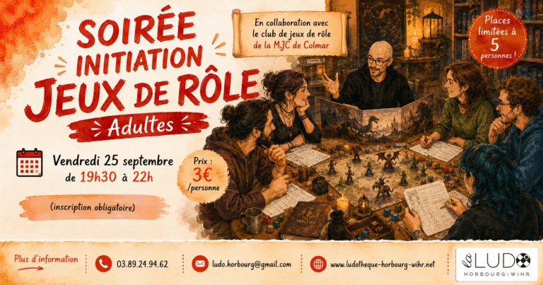 Soirée jeux de rôle
