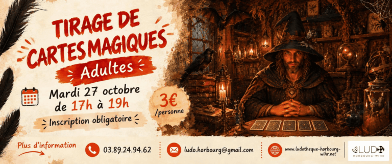 Tirage de cartes magiques